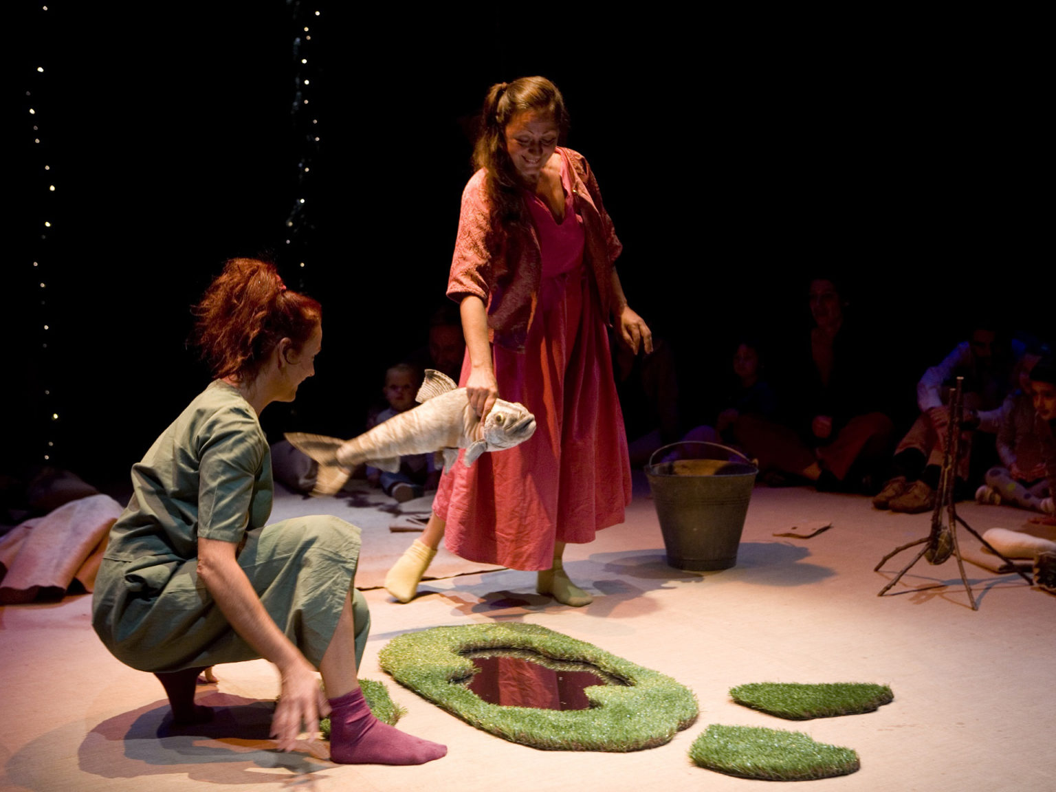 "Il Giardino di Gaia" - Teatro Pan - con Elena Chiaravalli e Karin Hochapfel